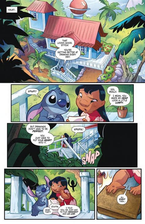 lilo and stitch comic porn|Lilo's Un / Fortunate Tale .